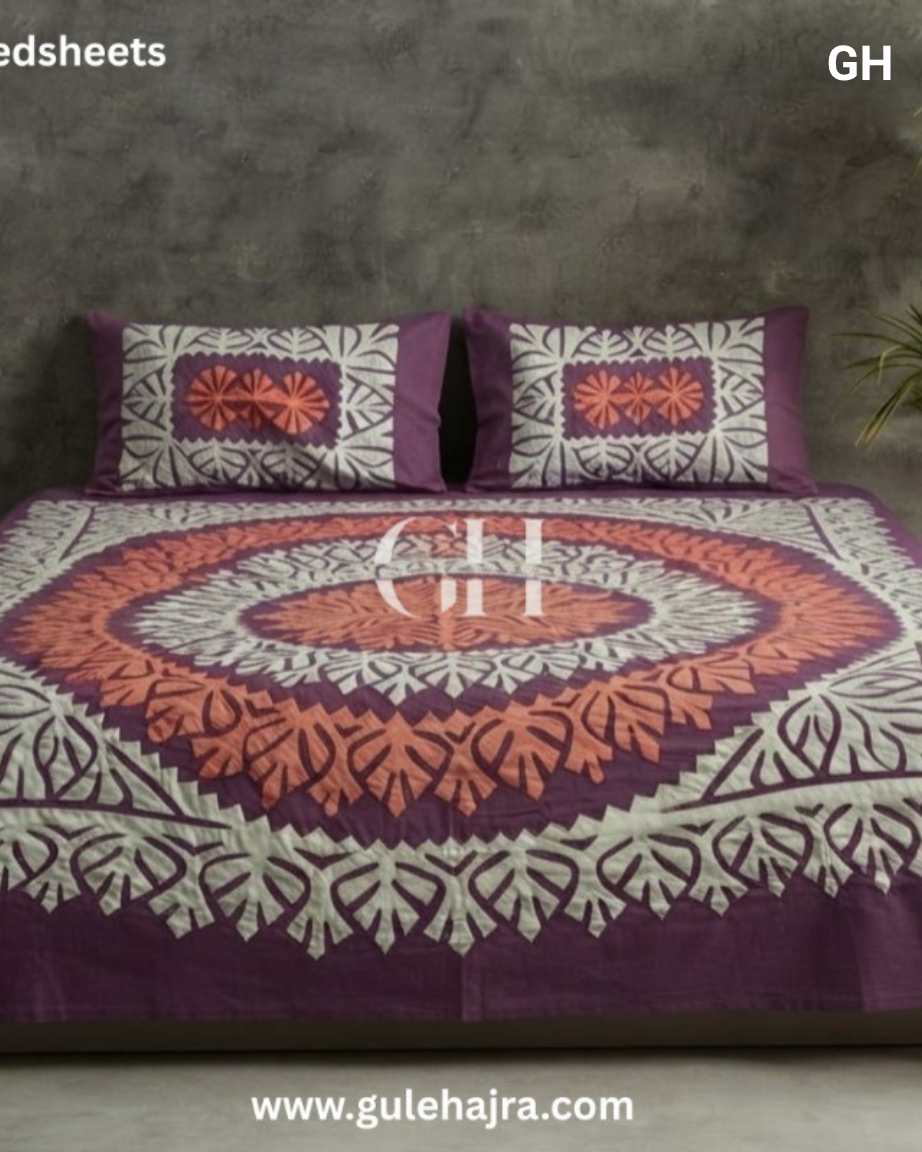 Phulwari - 3pc Bedsheet