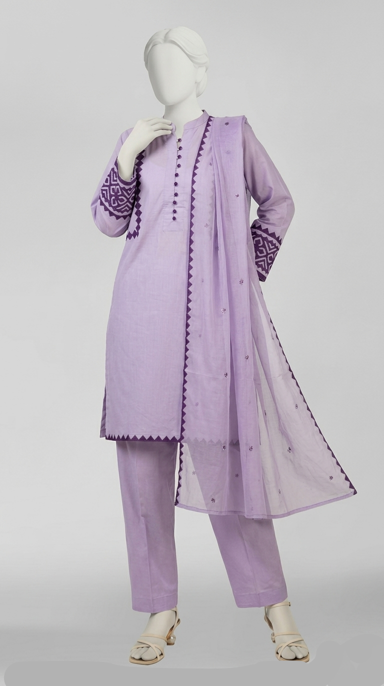 Haseen - Lavender and Purple