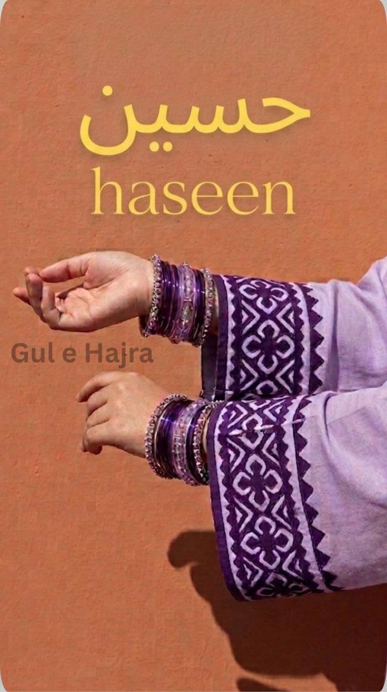Haseen - Lavender and Purple