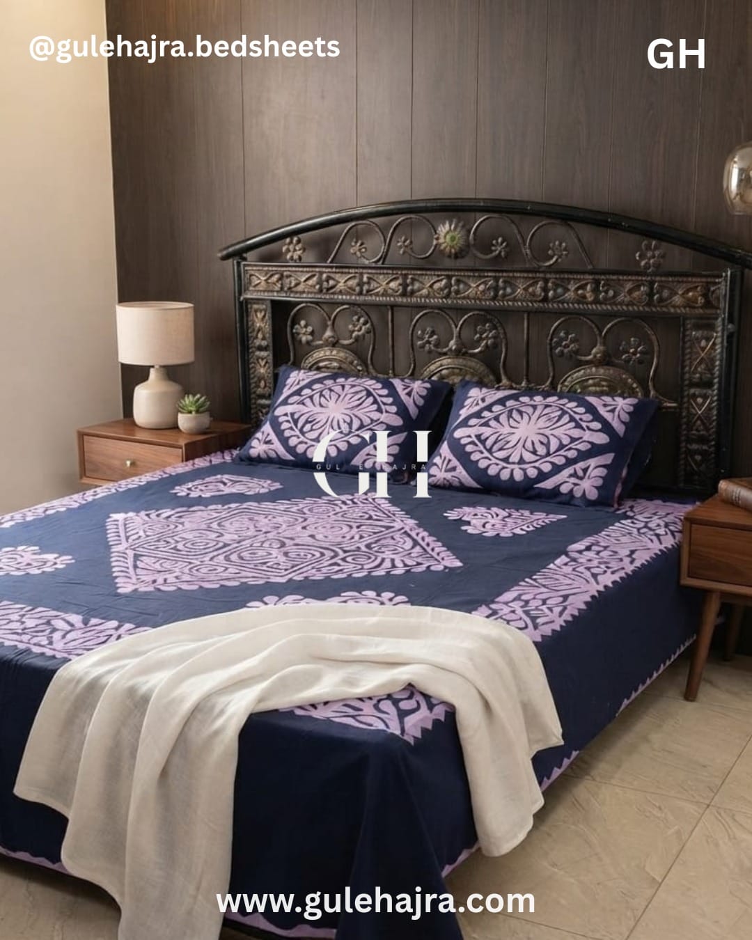 Zoya - 3pc Bedsheet