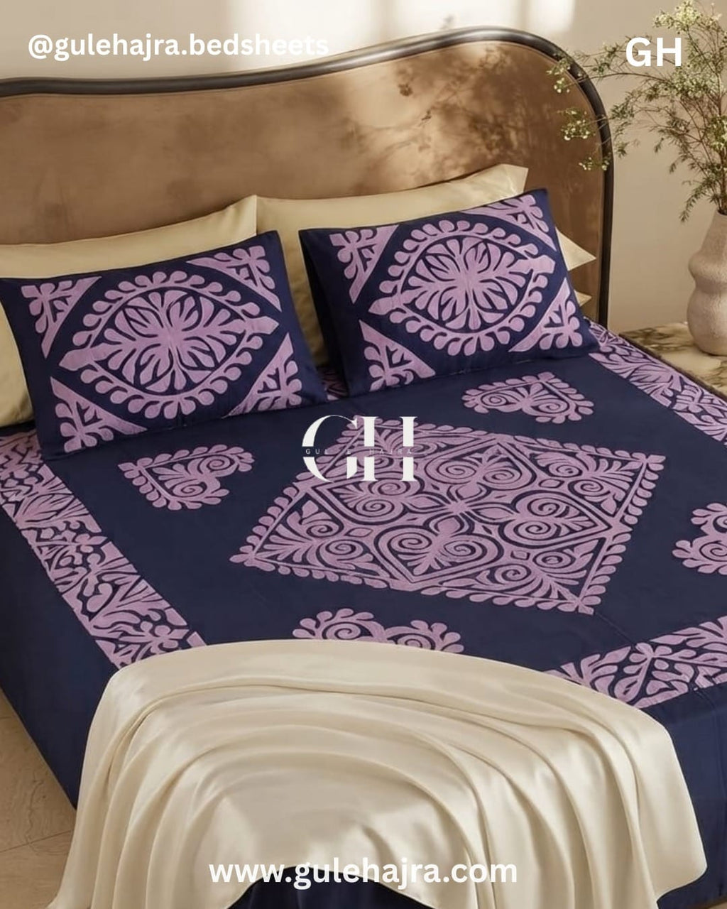 Zoya - 3pc Bedsheet