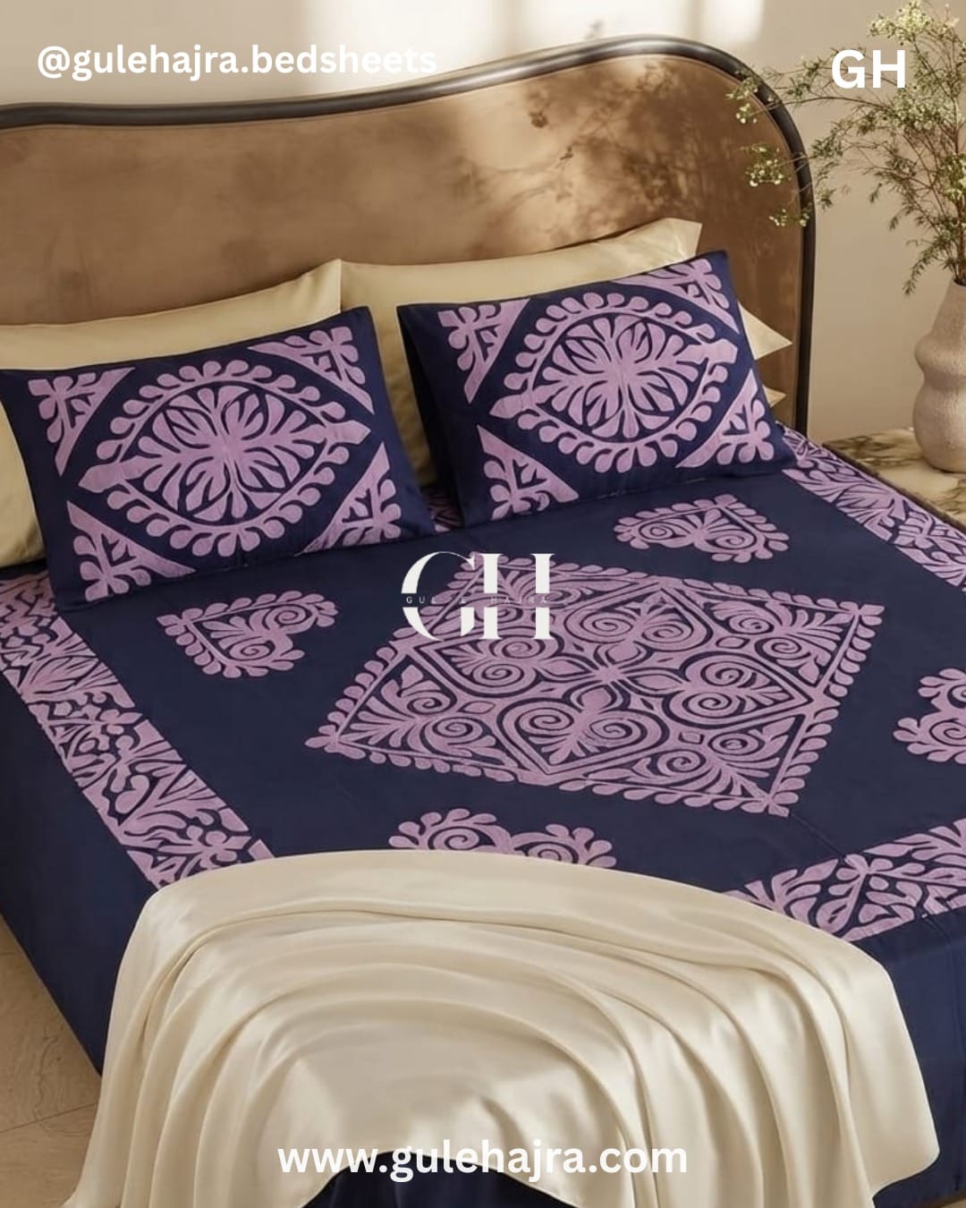 Zoya - 3pc Bedsheet