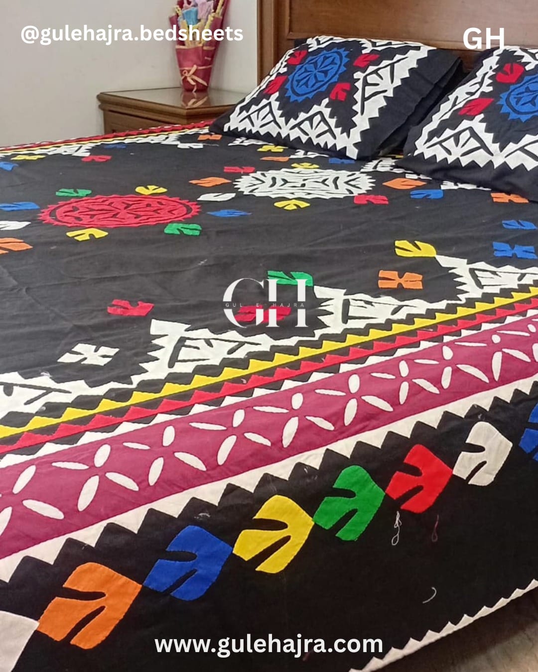 Bano - 3pc Bedsheet
