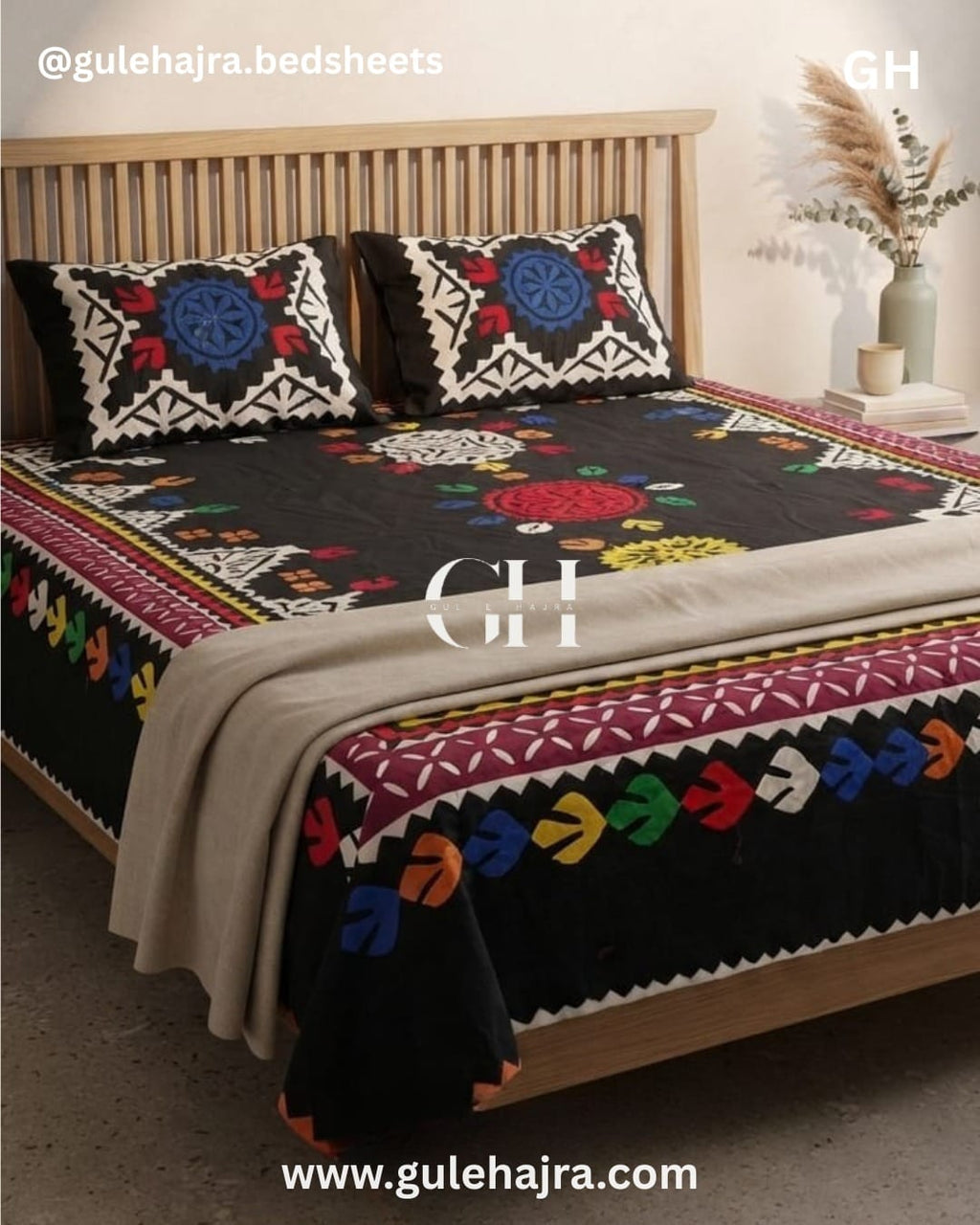 Bano - 3pc Bedsheet