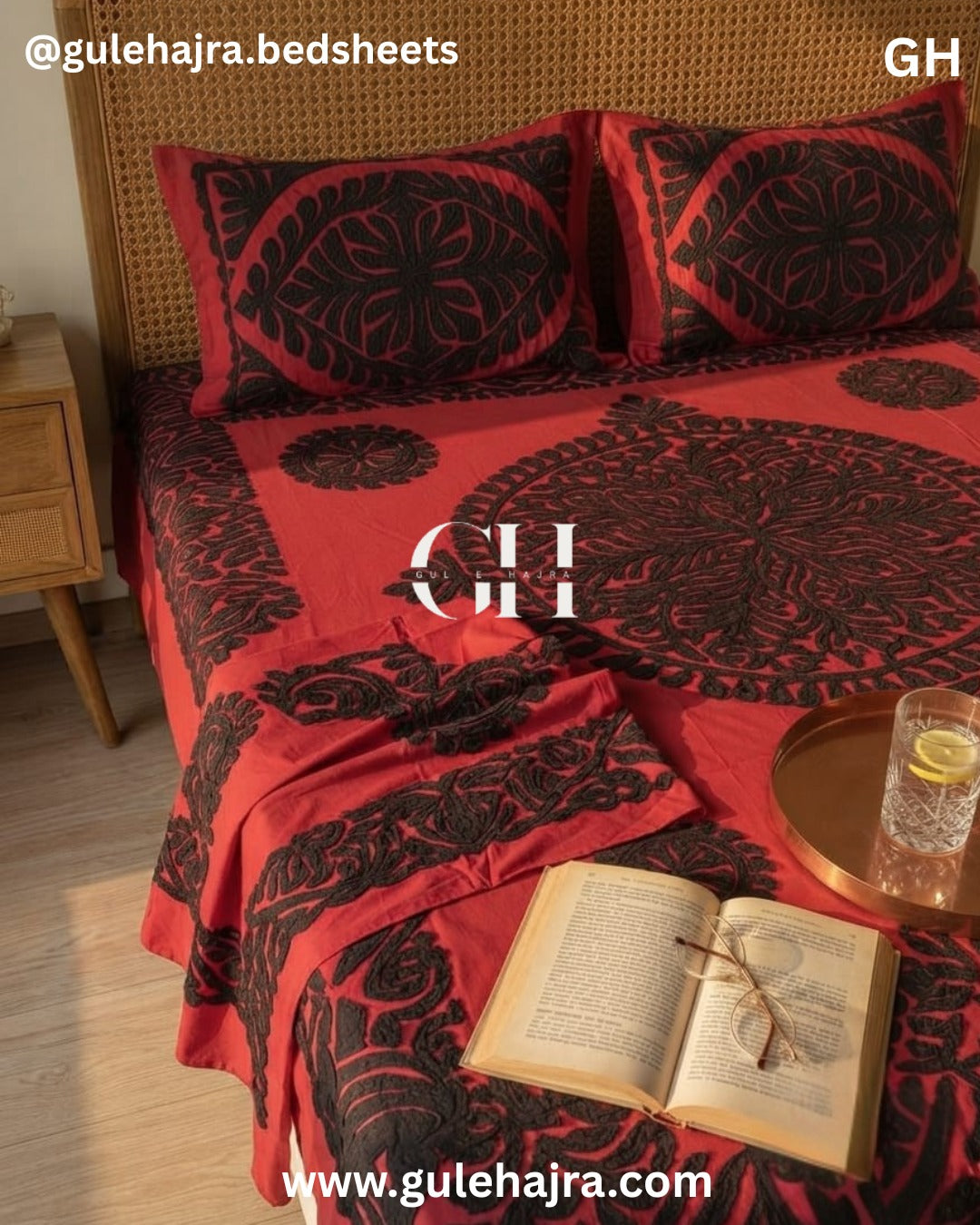 Anmol - 3pc Bedsheet