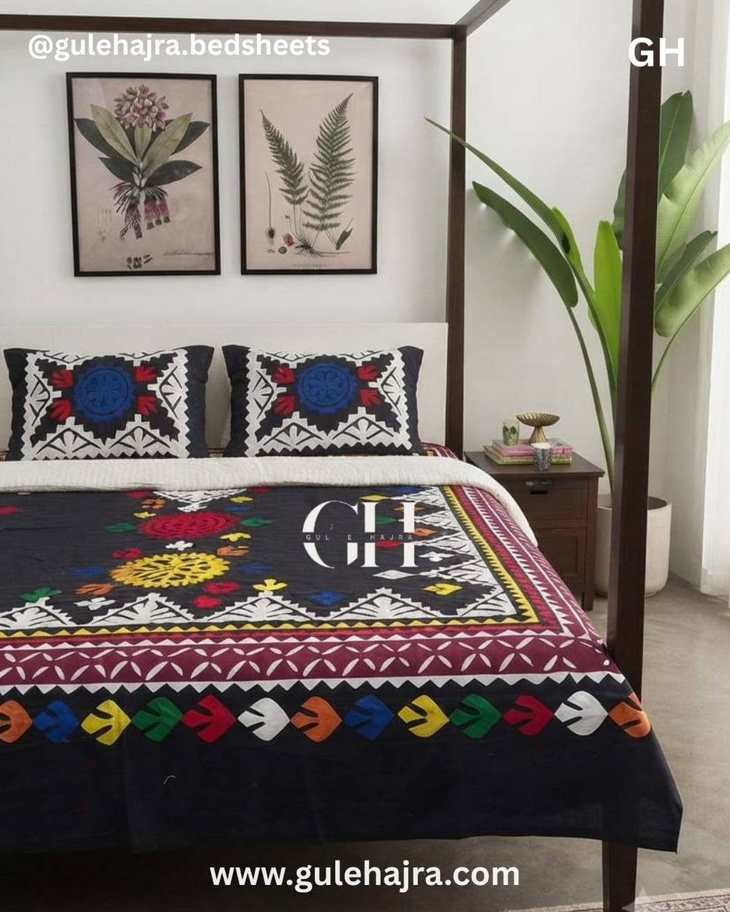 Bano - 3pc Bedsheet