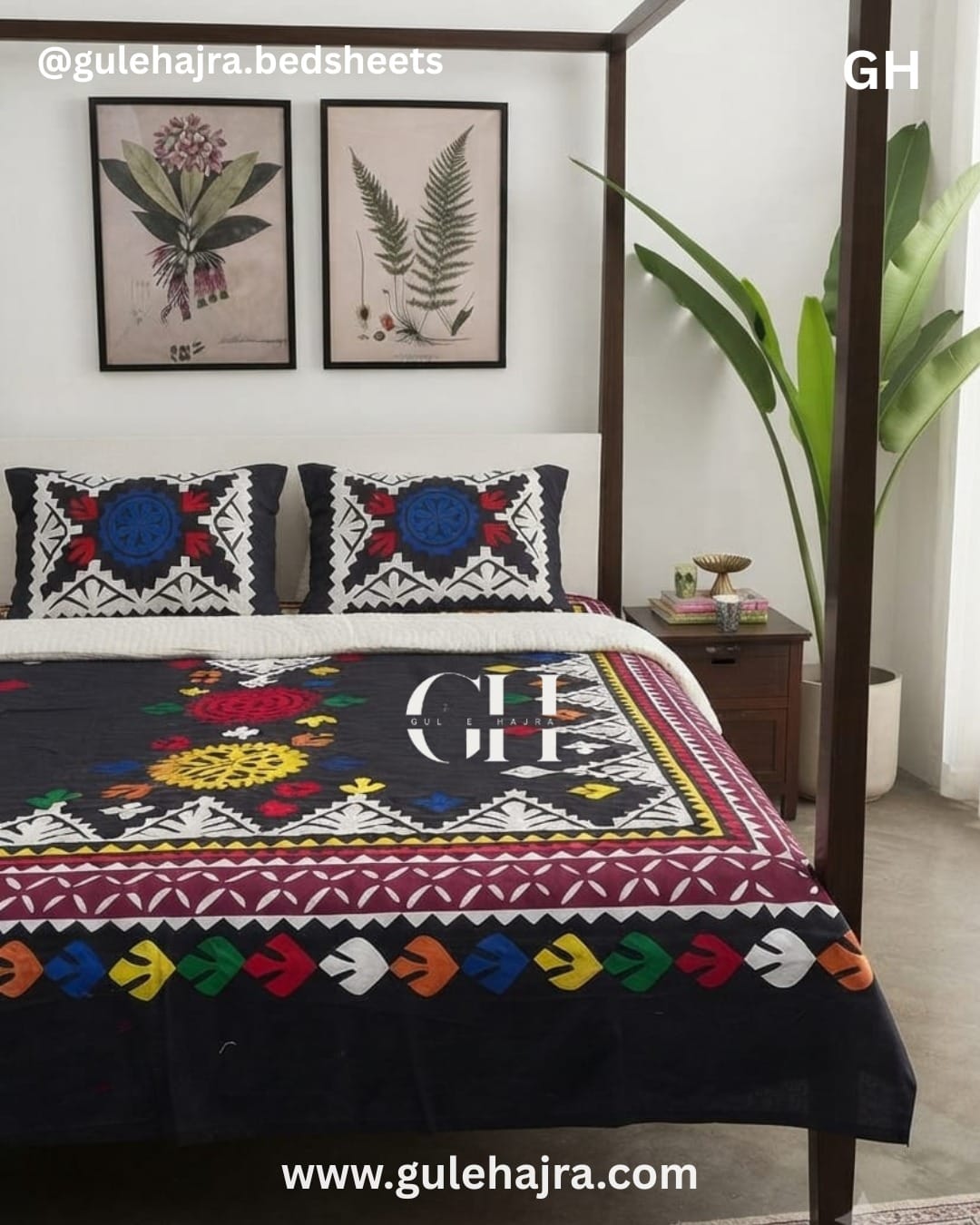 Bano - 3pc Bedsheet